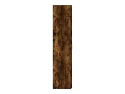 Aparador alto roble ahumado 45x42,5x185 cm madera de ingeniería