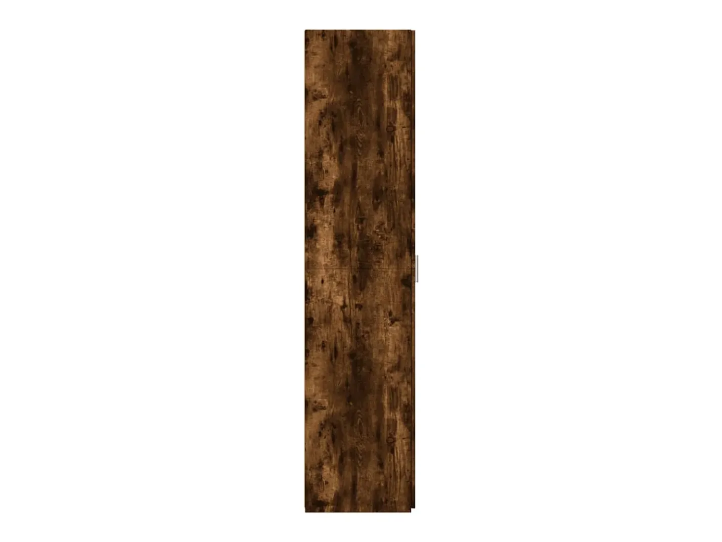 Aparador alto roble ahumado 45x42,5x185 cm madera de ingeniería