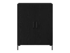 Aparador alto Roble Negro 69,5 x 34 x 180 cm