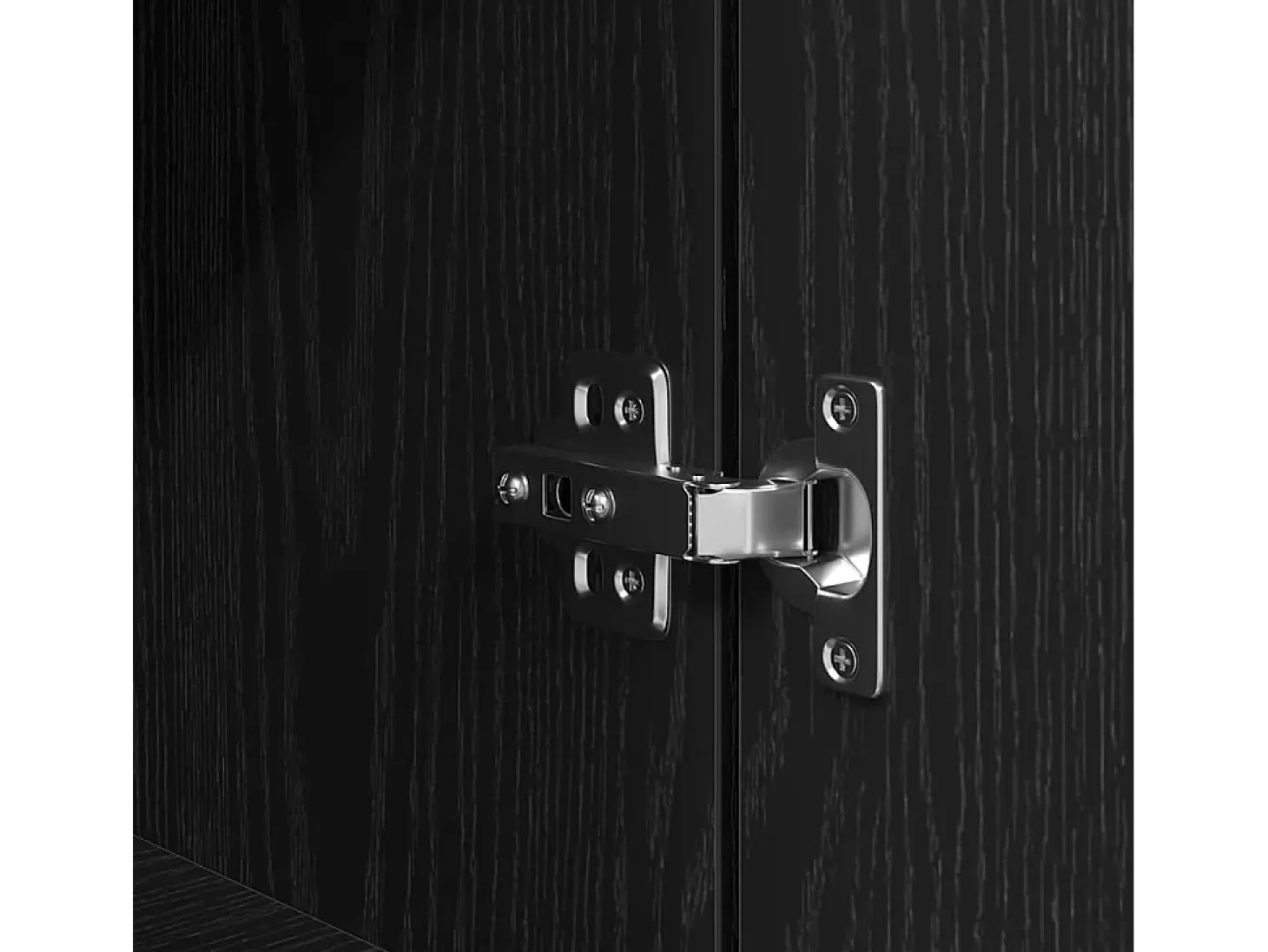 Aparador alto roble negro 70x35x180 cm madera de ingeniería