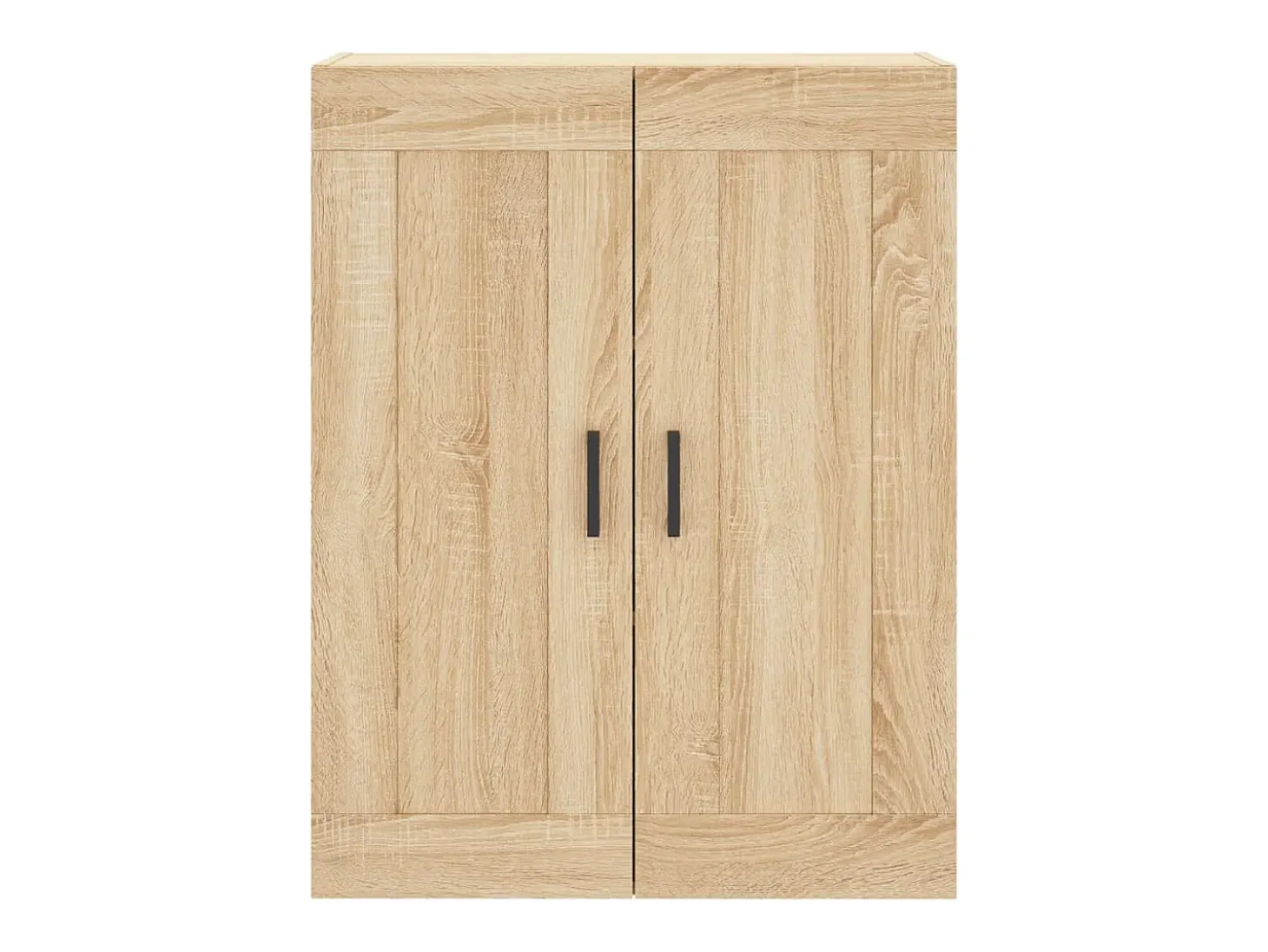Aparador alto roble Sonoma 69,5x34x180 cm Madera de ingeniería