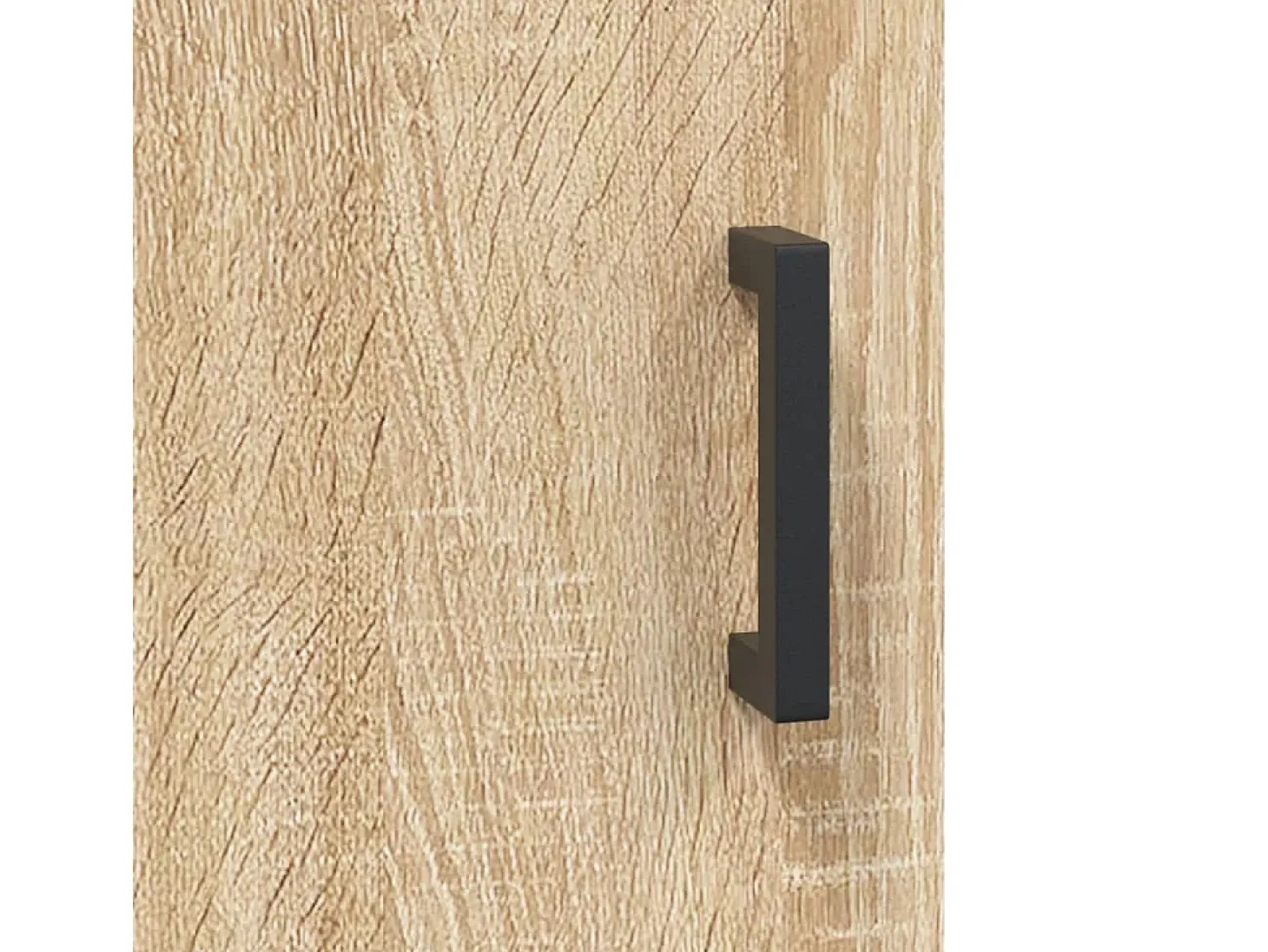 Aparador alto roble Sonoma 69,5x34x180 cm Madera de ingeniería