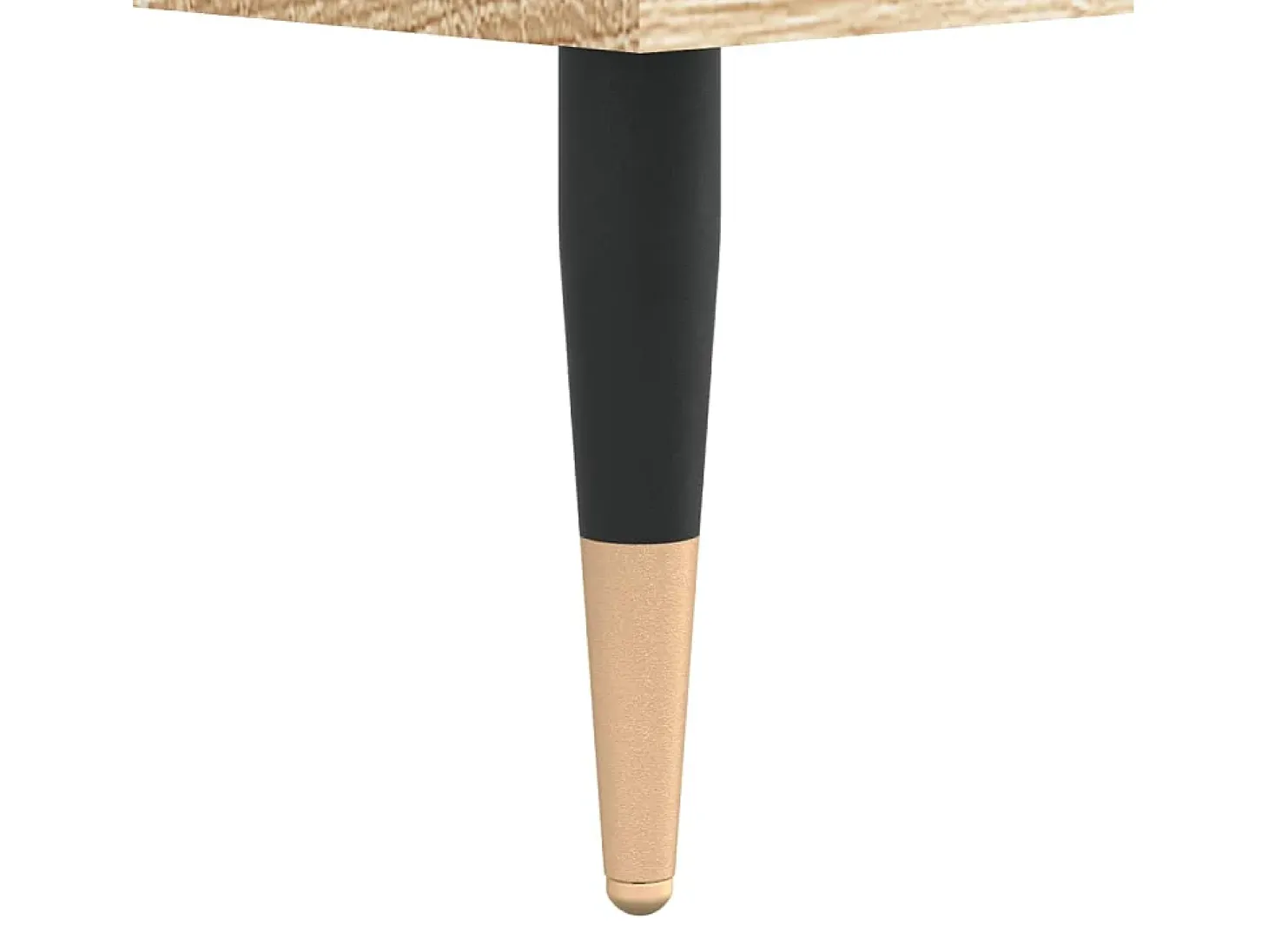 Aparador alto roble Sonoma 69,5x34x180 cm Madera de ingeniería