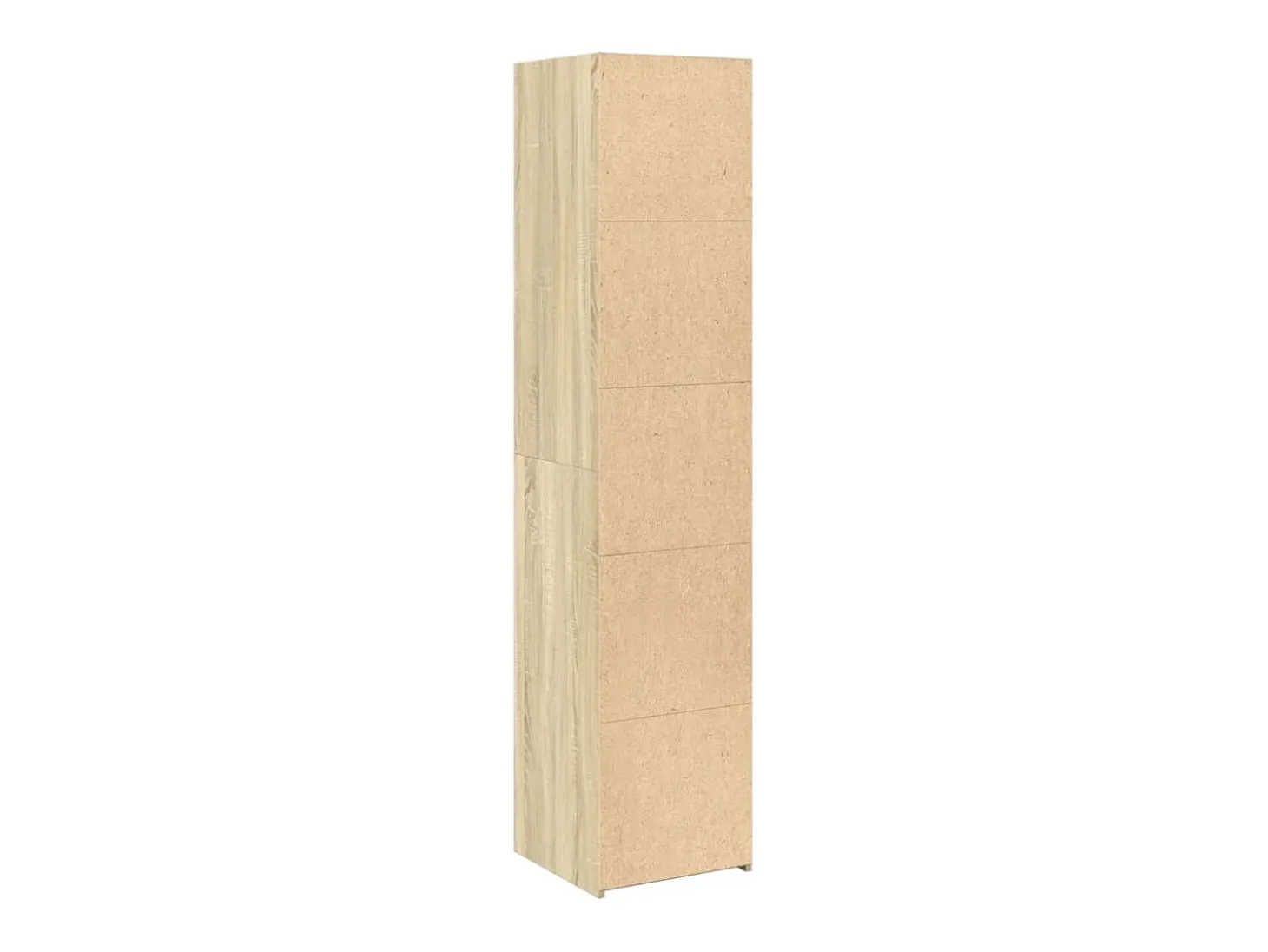 Aparador alto roble Sonoma 40x41x185 cm madera de ingeniería