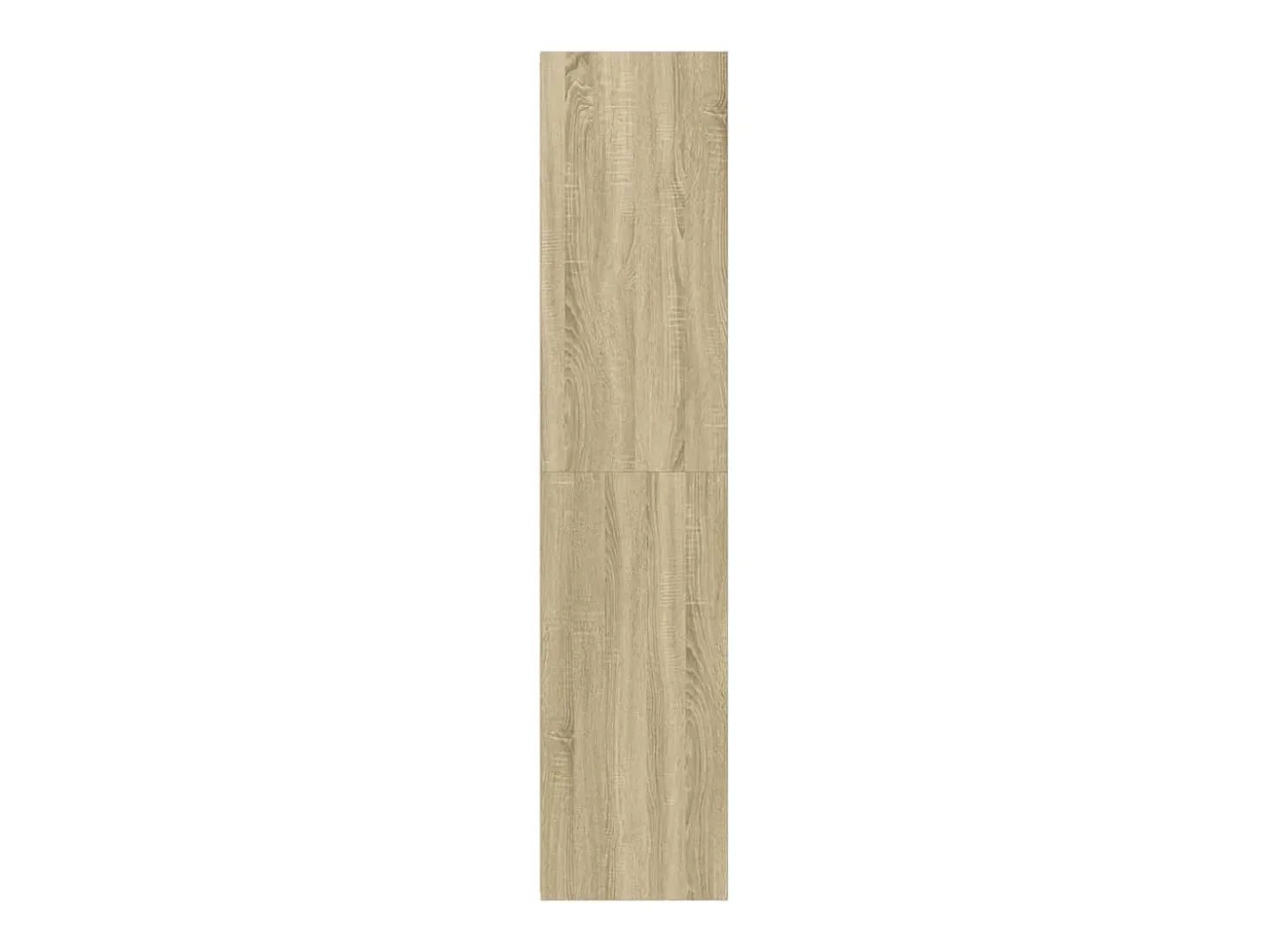 Aparador alto roble Sonoma 40x41x185 cm madera de ingeniería