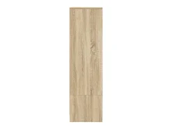 Aparador alto roble Sonoma 29,5x34x119,5cm madera de ingeniería