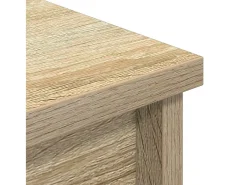 Aparador alto roble Sonoma 70x35x180 cm madera de ingeniería