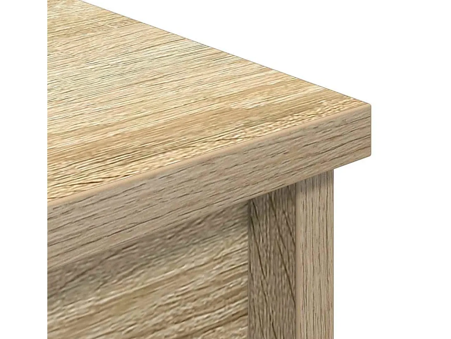 Aparador alto roble Sonoma 70x35x180 cm madera de ingeniería