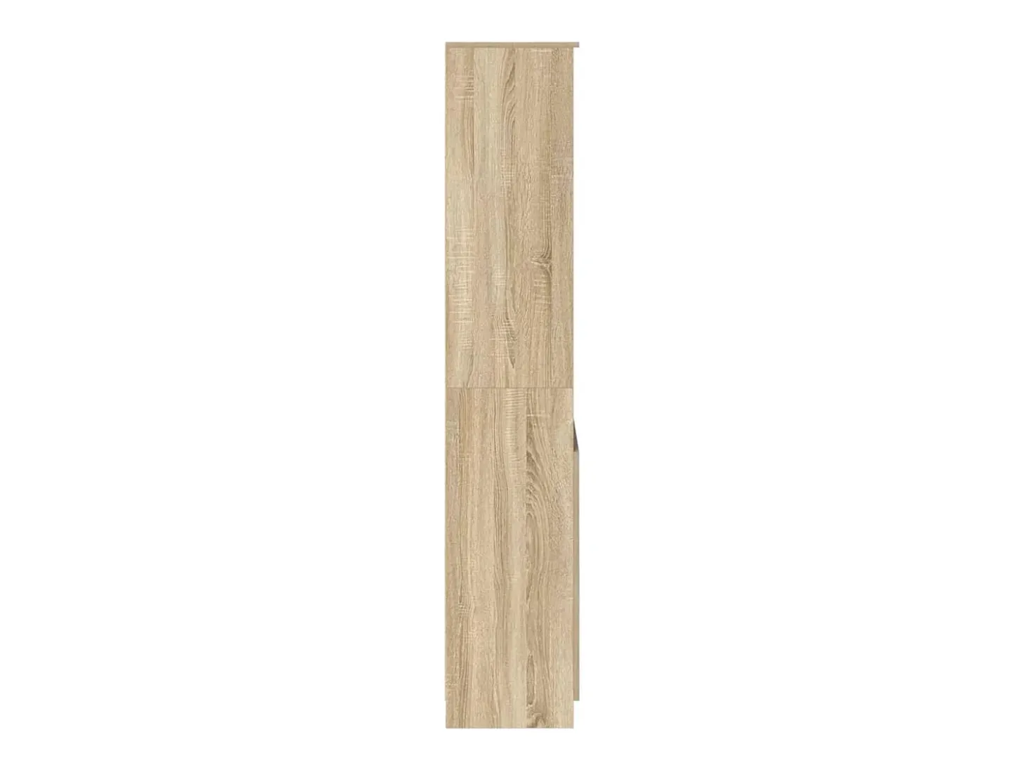 Aparador alto roble Sonoma 70x35x180 cm madera de ingeniería