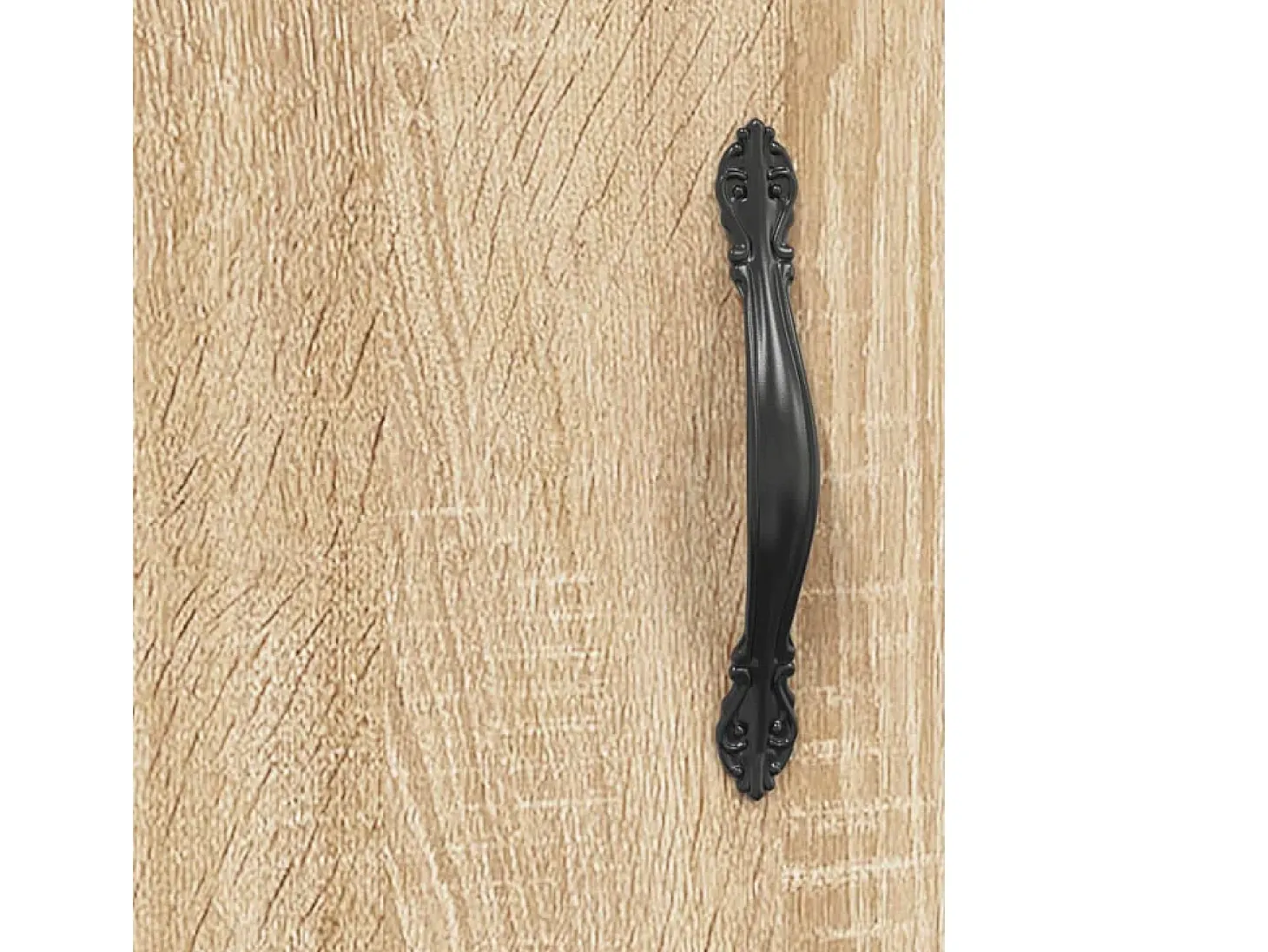 Aparador alto roble Sonoma 69,5x34x180 cm Madera de ingeniería
