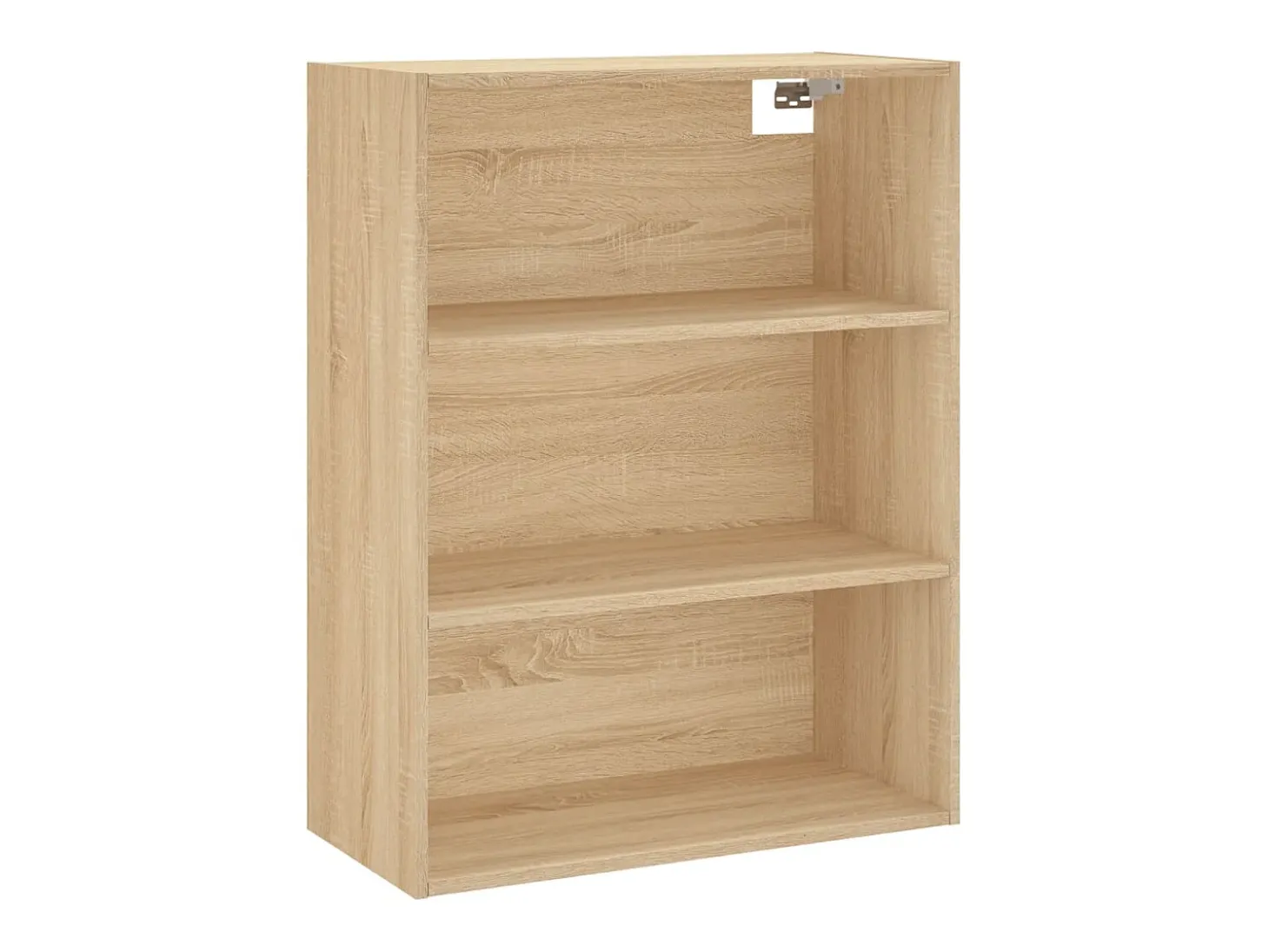 Aparador alto roble Sonoma 69,5x34x180 cm Madera de ingeniería