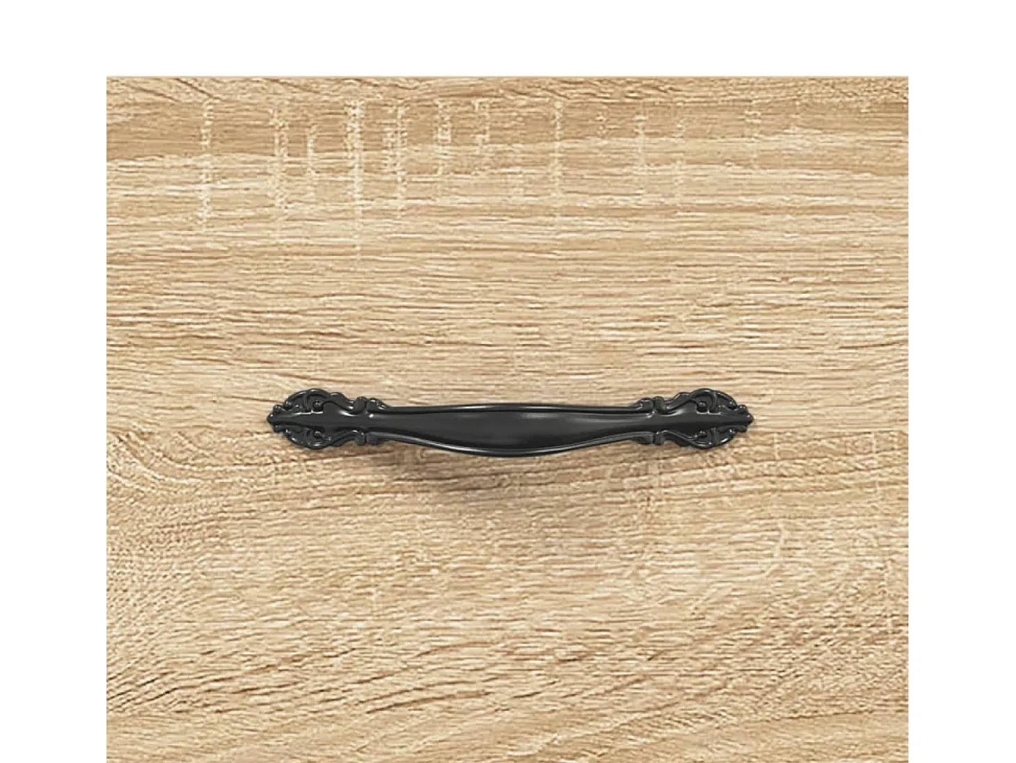 Aparador alto roble Sonoma 69,5x34x180 cm Madera de ingeniería