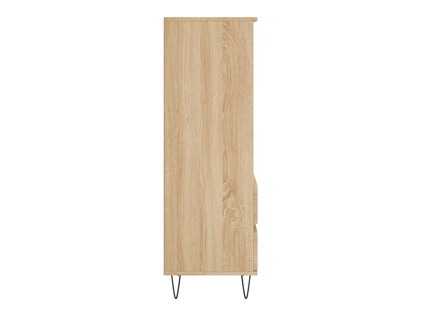Aparador alto roble Sonoma 40x36x110 cm Madera de ingeniería