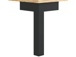 Aparador alto roble Sonoma 69,5x34x180 cm Madera de ingeniería