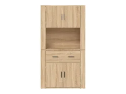 Aparador alto Roble Sonoma Madera de ingeniería