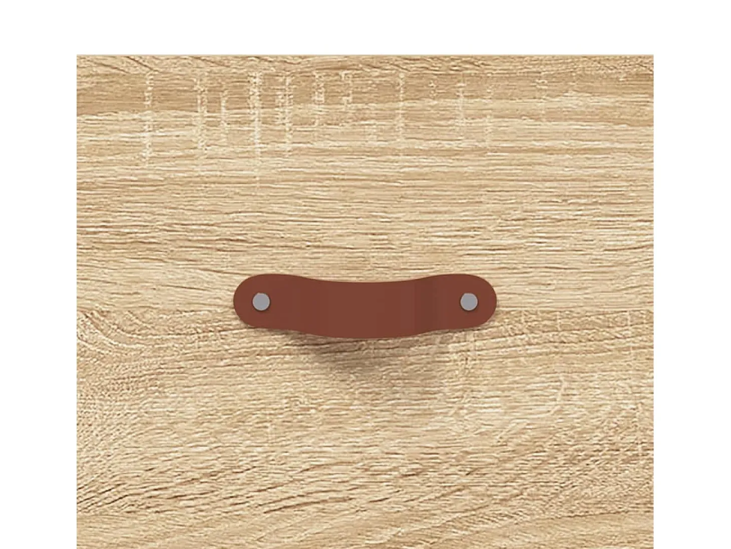 Aparador alto roble Sonoma 69,5x31x115 cm madera de ingeniería