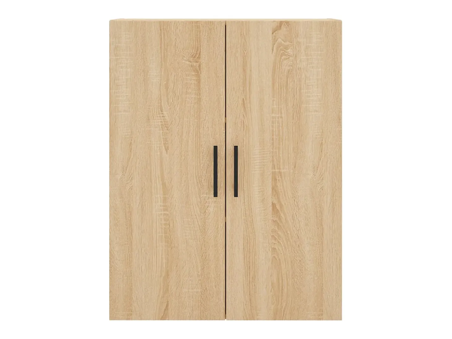 Aparador alto roble Sonoma 69,5x34x180 cm Madera de ingeniería
