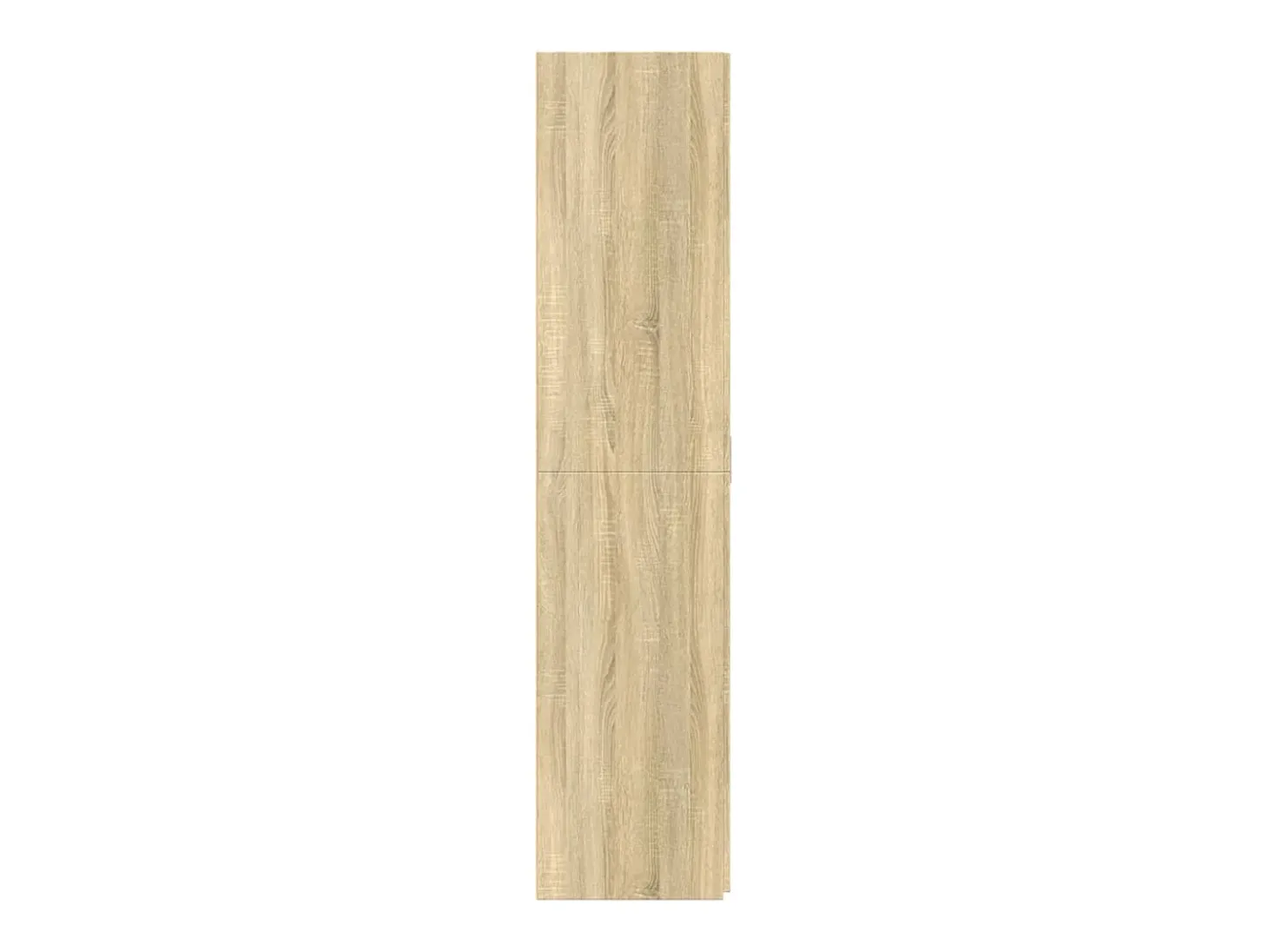 Aparador alto roble Sonoma 70x42,5x185 cm madera de ingeniería