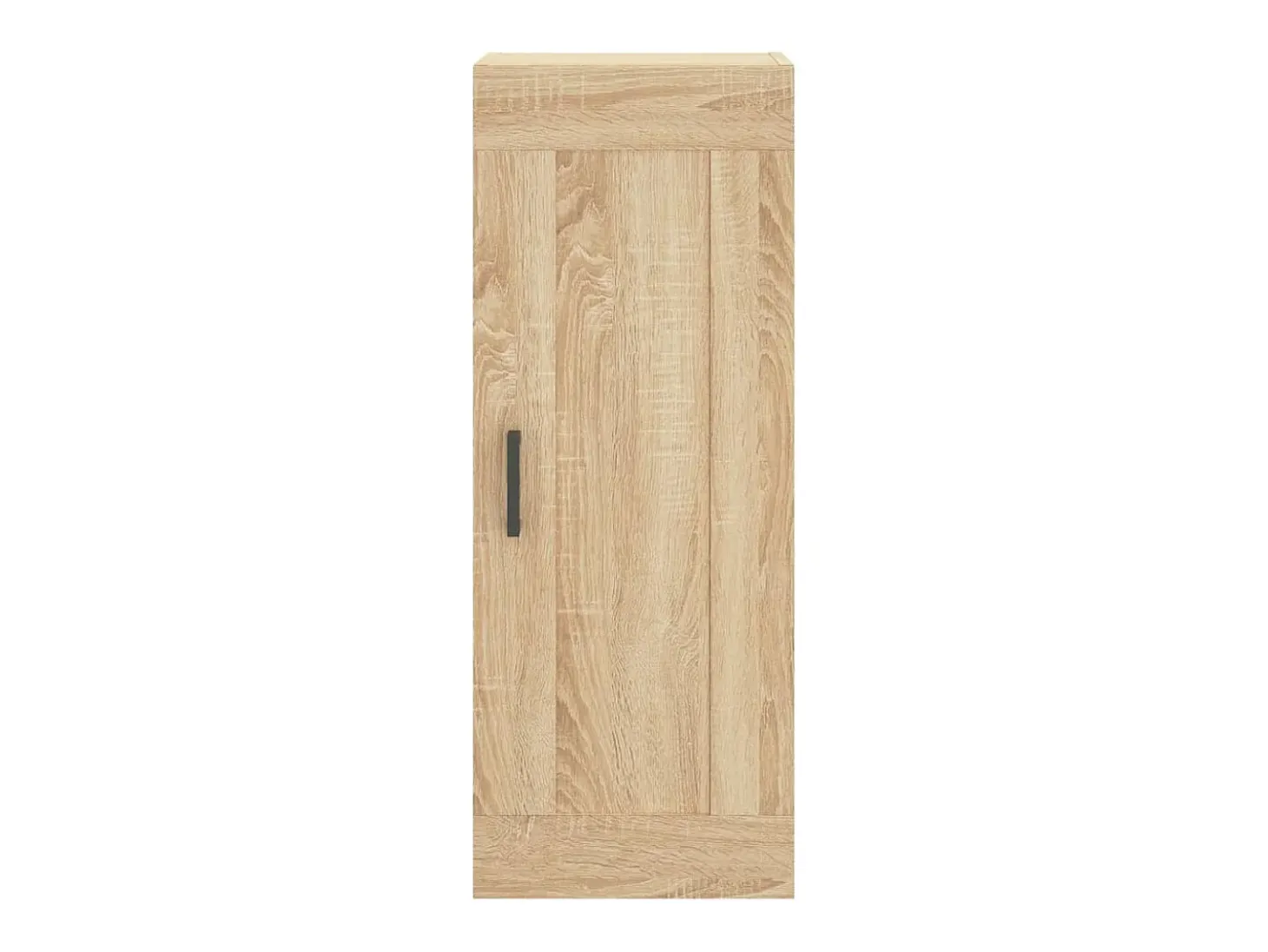 Aparador alto roble Sonoma 34,5x34x180 cm Madera de ingeniería