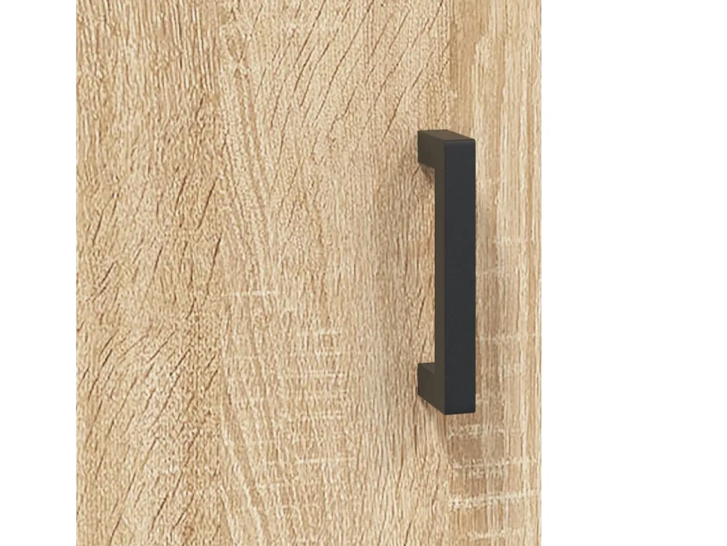 Aparador alto roble Sonoma 69,5x34x180 cm Madera de ingeniería