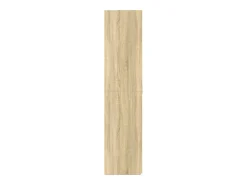Aparador alto roble Sonoma 80x42,5x185 cm madera de ingeniería