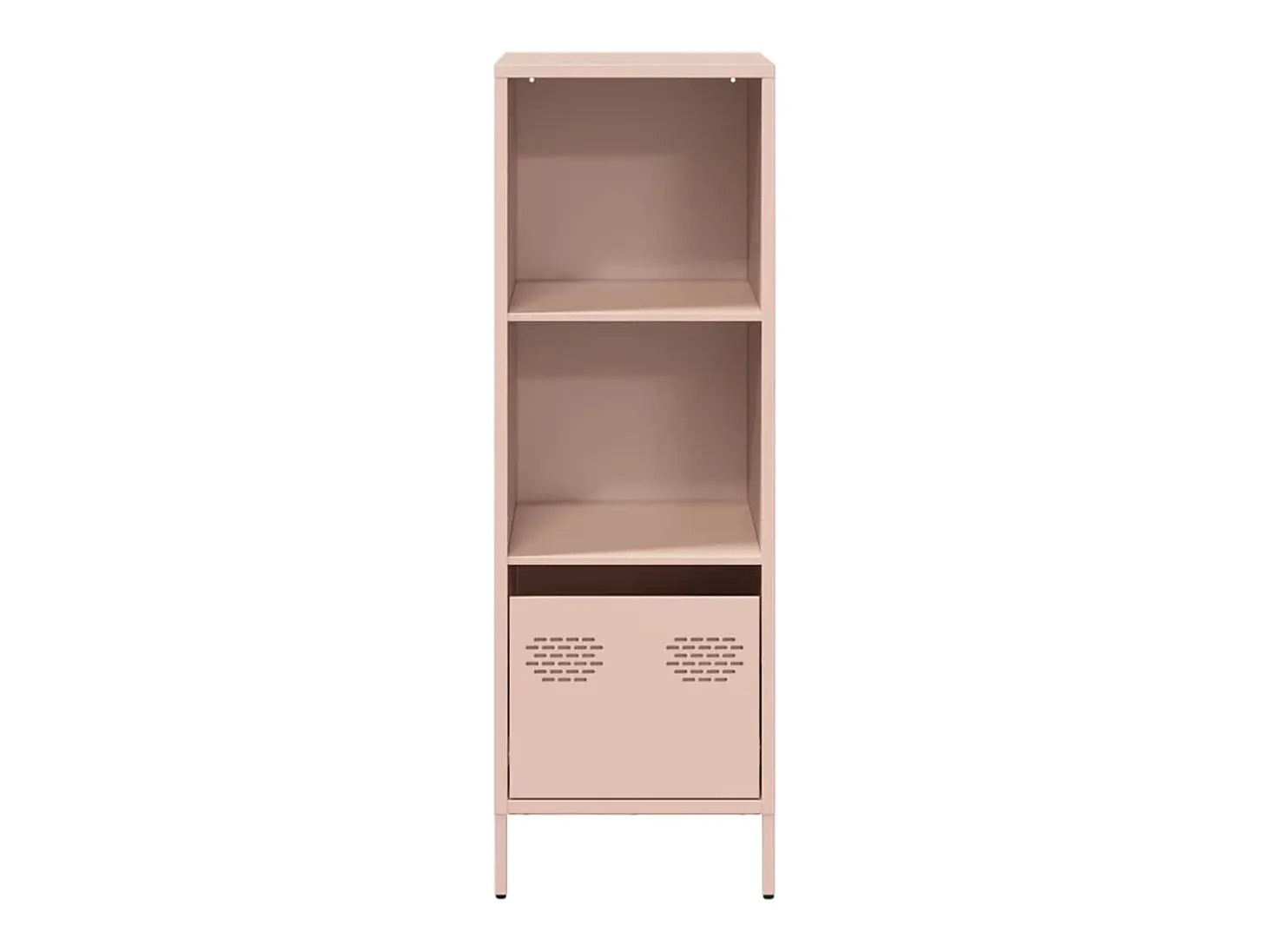 Aparador alto rosa 35x39x103,5 cm acero