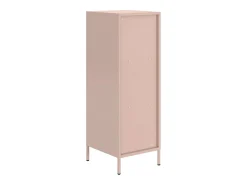 Aparador alto rosa 35x39x103,5 cm acero
