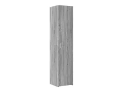 Aparador alto Sonoma gris 40x42,5x185 cm madera de ingeniería
