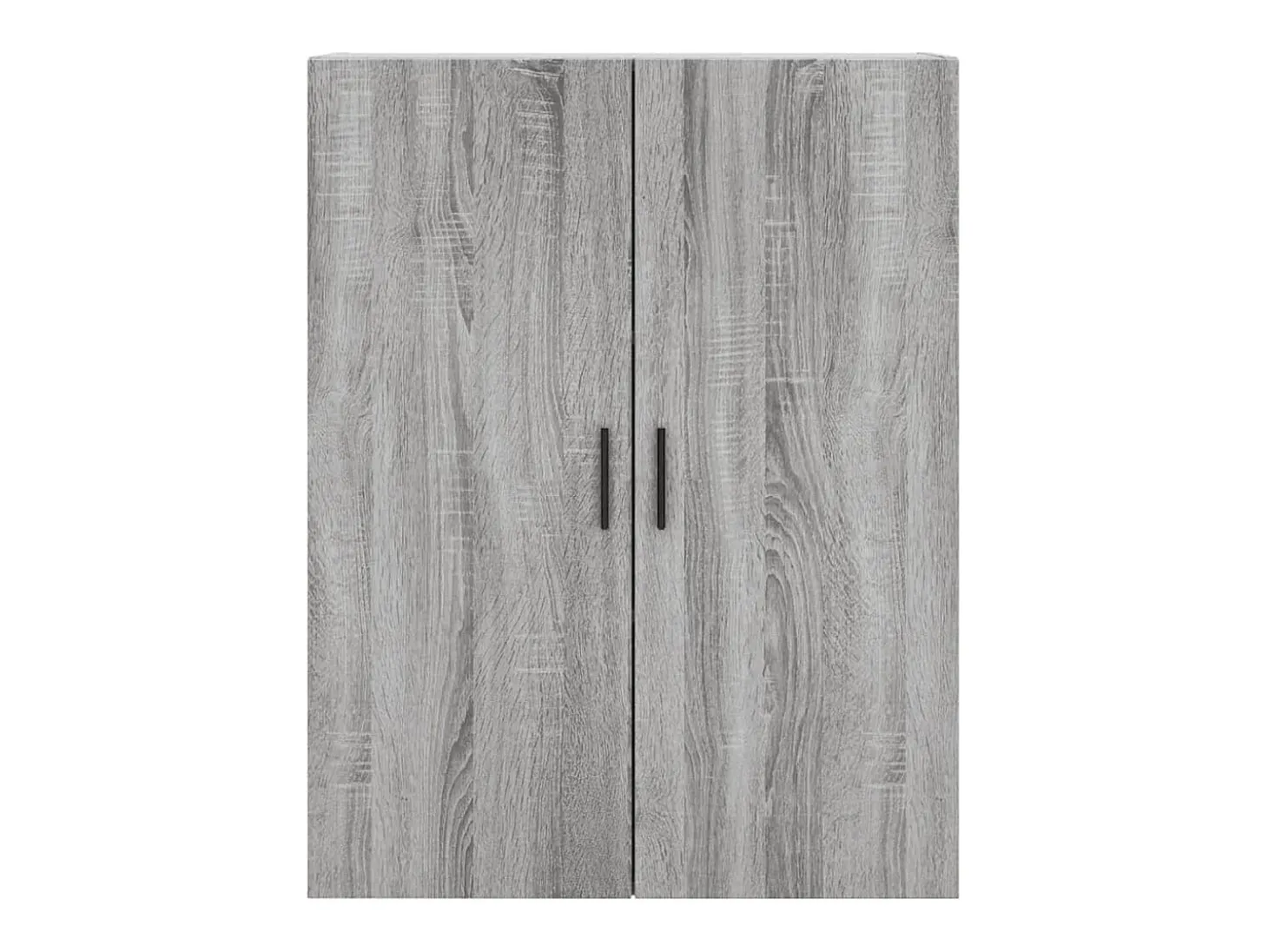 Aparador alto Sonoma gris 69,5x34x180 cm Madera de ingeniería
