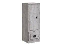 Aparador alto Sonoma gris 36x35,5x103,5 cm madera de ingeniería