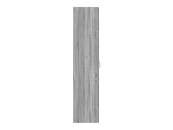 Aparador alto Sonoma gris 30x42,5x185 cm madera de ingeniería
