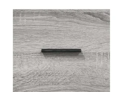 Aparador alto Sonoma gris 69,5x34x180 cm Madera de ingeniería