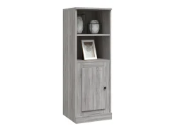 Aparador alto Sonoma gris 36x35,5x103,5 cm madera de ingeniería