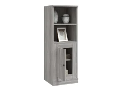Aparador alto Sonoma gris 36x35,5x103,5 cm madera de ingeniería