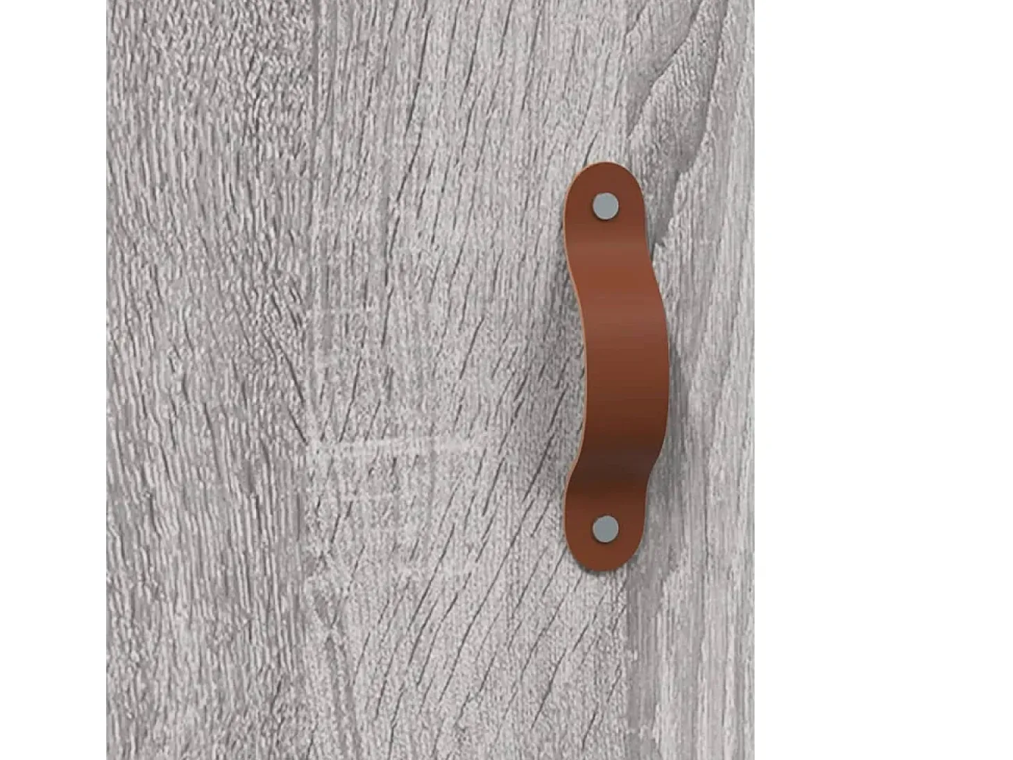 Aparador alto Sonoma gris 69,5x31x115 cm madera de ingeniería
