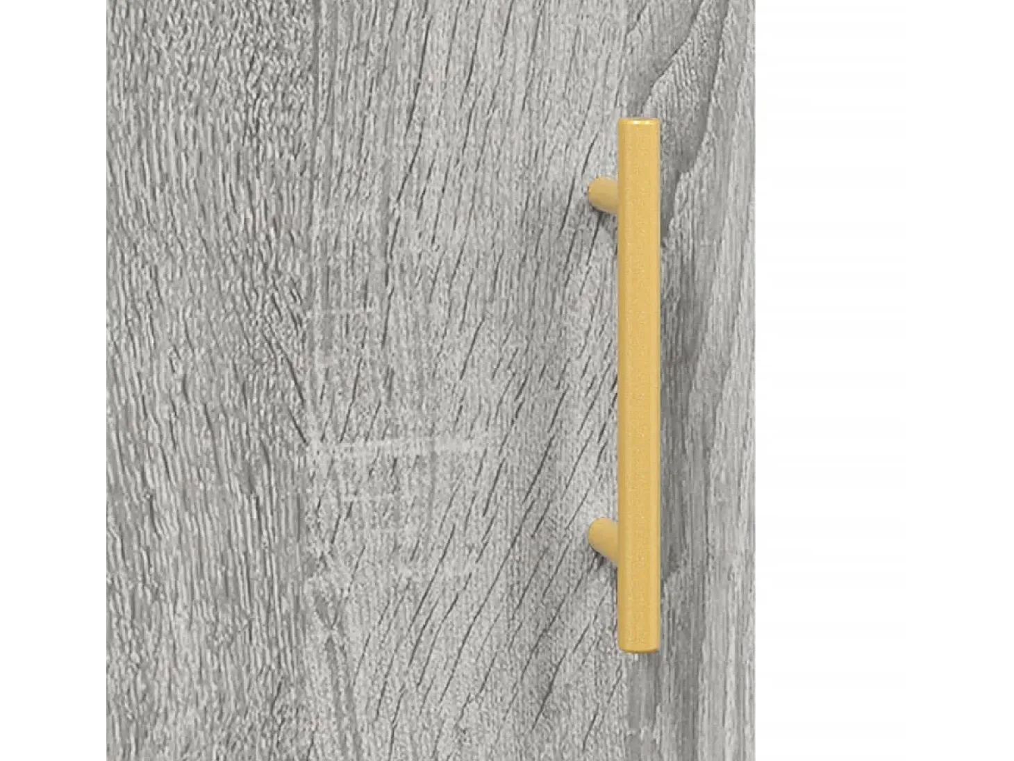 Aparador alto Sonoma gris 69,5x34x180 cm Madera de ingeniería