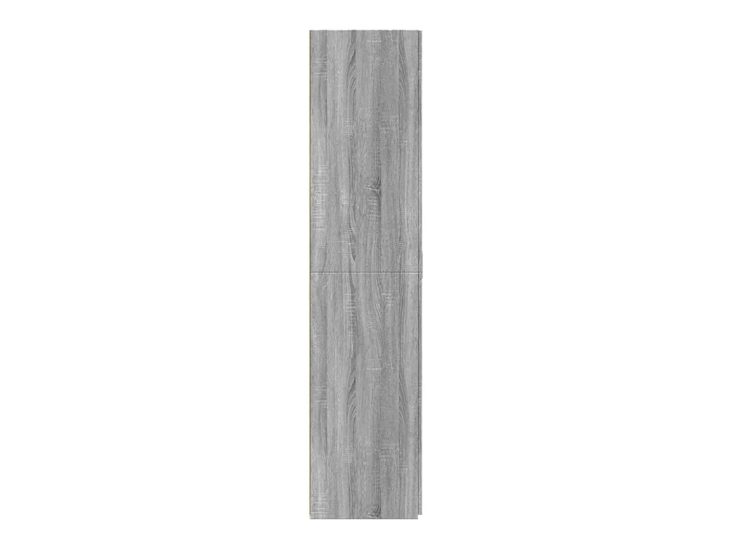 Aparador alto Sonoma gris 70x42,5x185 cm madera de ingeniería