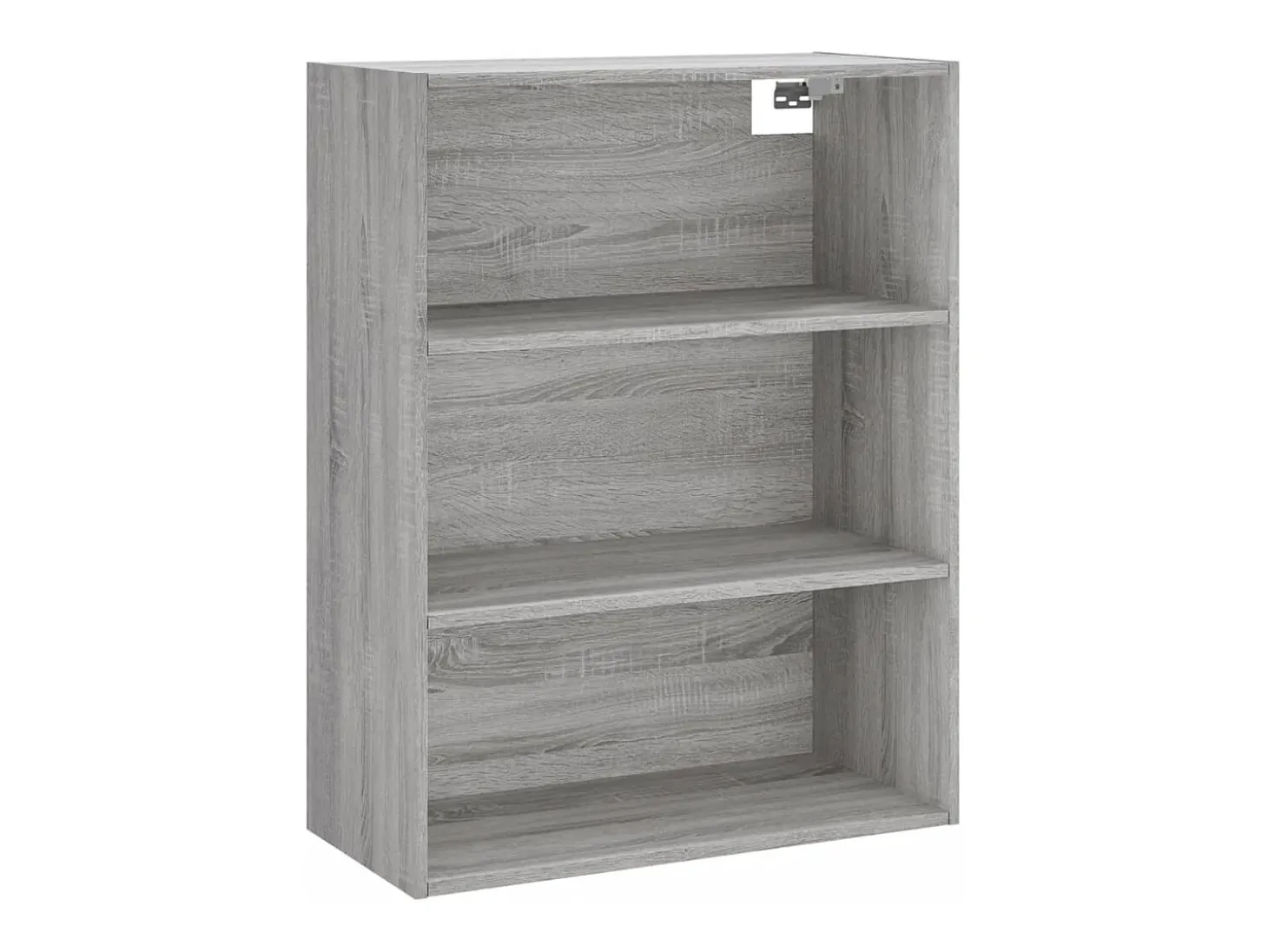 Aparador alto Sonoma gris 69,5x34x180 cm Madera de ingeniería