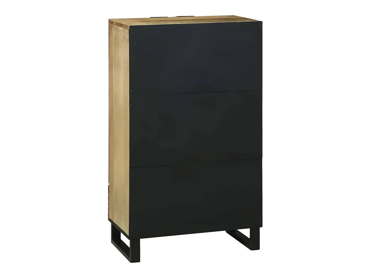 Aparador alto 60x33,5x100 cm en madera maciza de mango