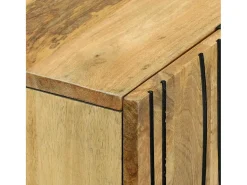 Aparador alto 60x33,5x100 cm en madera maciza de mango