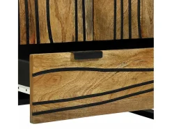 Aparador alto 60x33,5x100 cm en madera maciza de mango