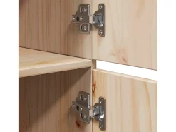 Aparador alto 34x40x108,5 cm Madera maciza de pino