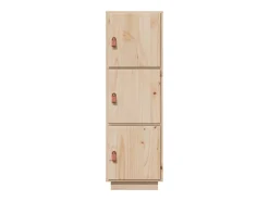 Aparador alto 34x40x108,5 cm Madera maciza de pino