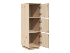 Aparador alto 34x40x108,5 cm Madera maciza de pino