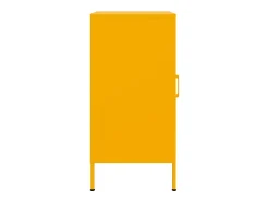 Aparador amarillo mostaza 36x39x79 cm acero
