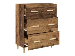 Aparador antiguo de madera 34 x 69,5 x 90 cm Madera de ingeniería