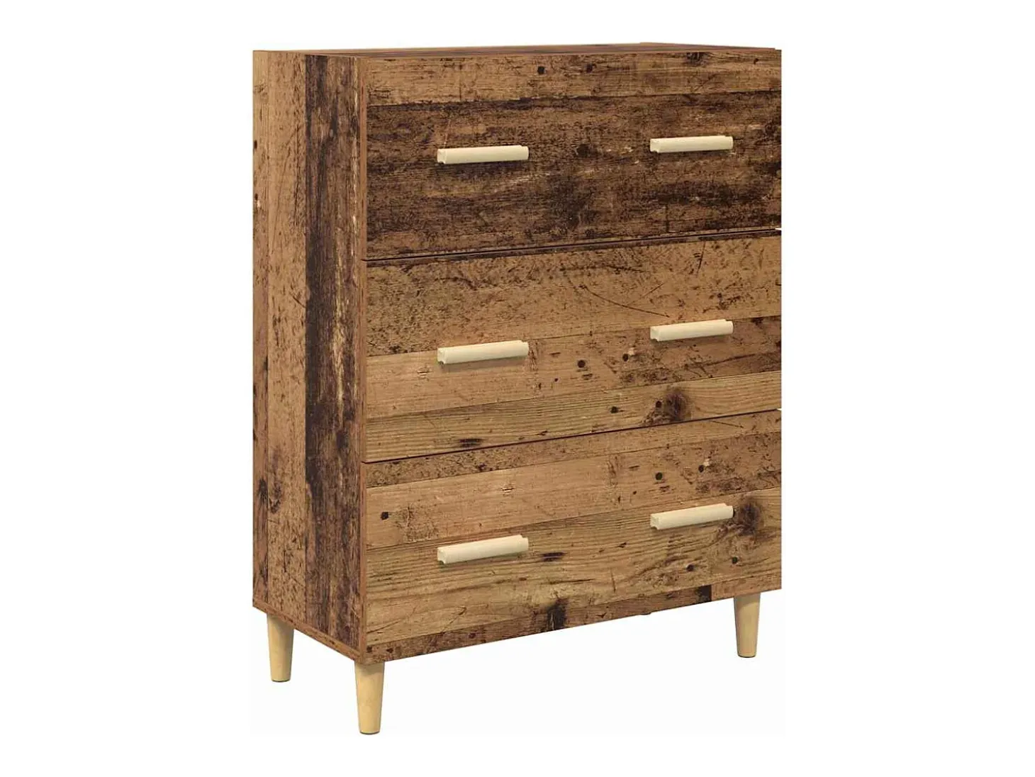 Aparador antiguo de madera 34 x 69,5 x 90 cm Madera de ingeniería