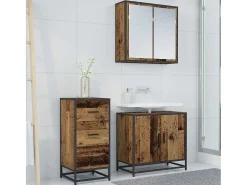 Aparador antiguo de madera 35,5 x 35 x 76 cm Madera de ingeniería