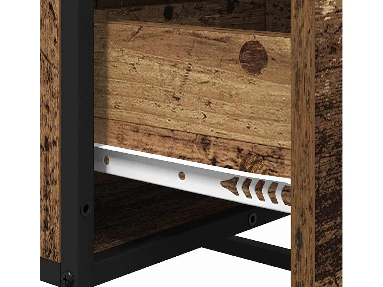Aparador antiguo de madera 35,5 x 35 x 76 cm Madera de ingeniería