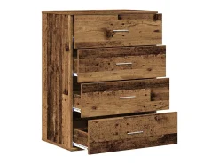 Aparador antiguo de madera 60 x 39 x 80 cm Madera de ingeniería